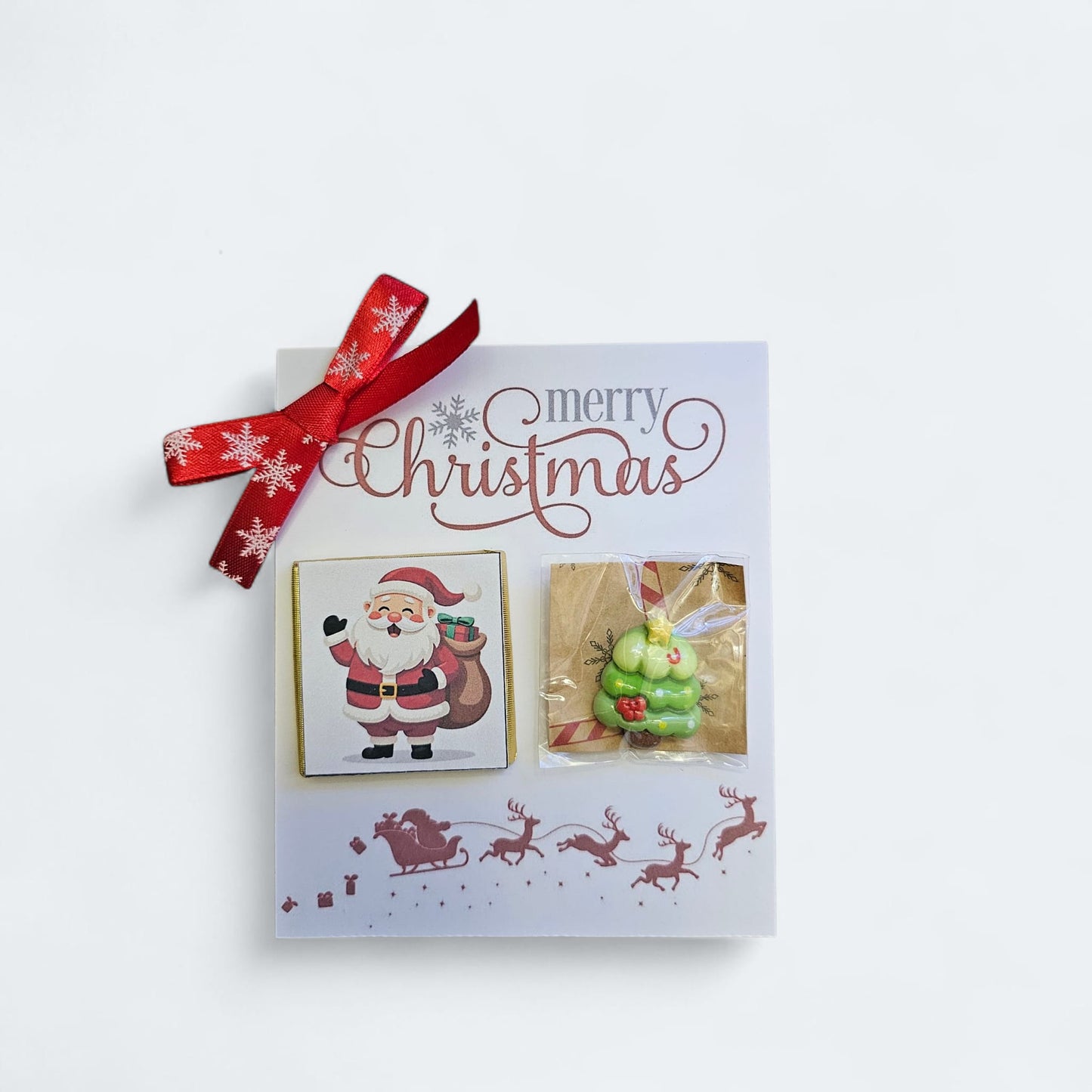 Cherished Memories: Christmas Chocolate & Assorted Magnet Gift Set