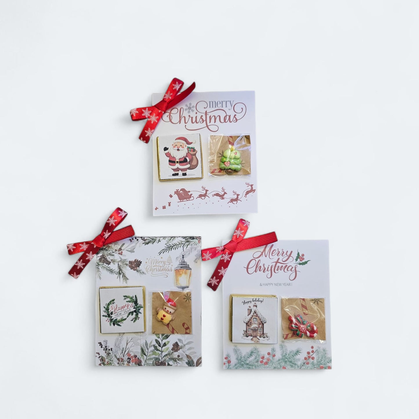 Cherished Memories: Christmas Chocolate & Assorted Magnet Gift Set