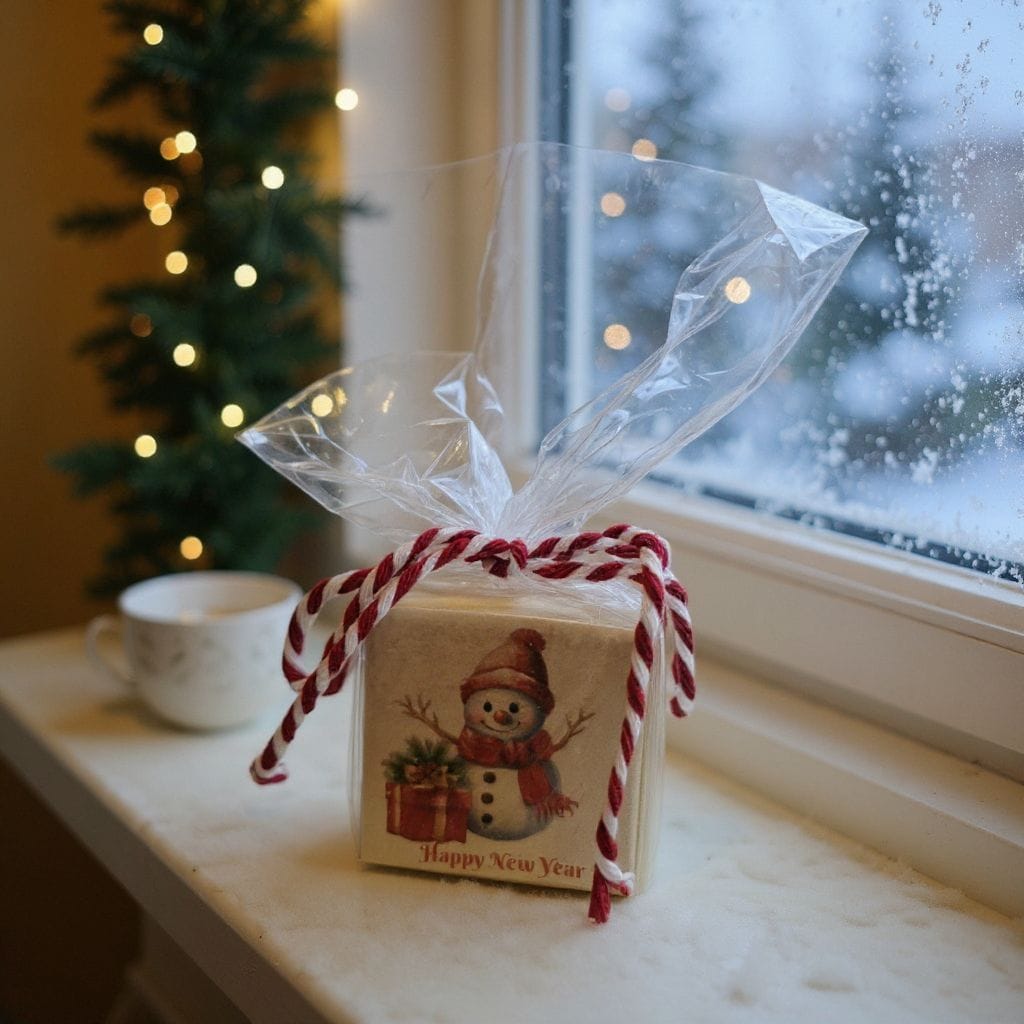 Personalized Christmas Chocolate & Festive Tag Set