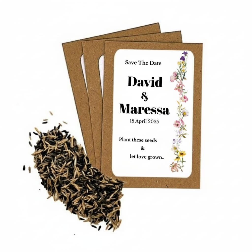 Personalized Wedding Favours - Growing Memories