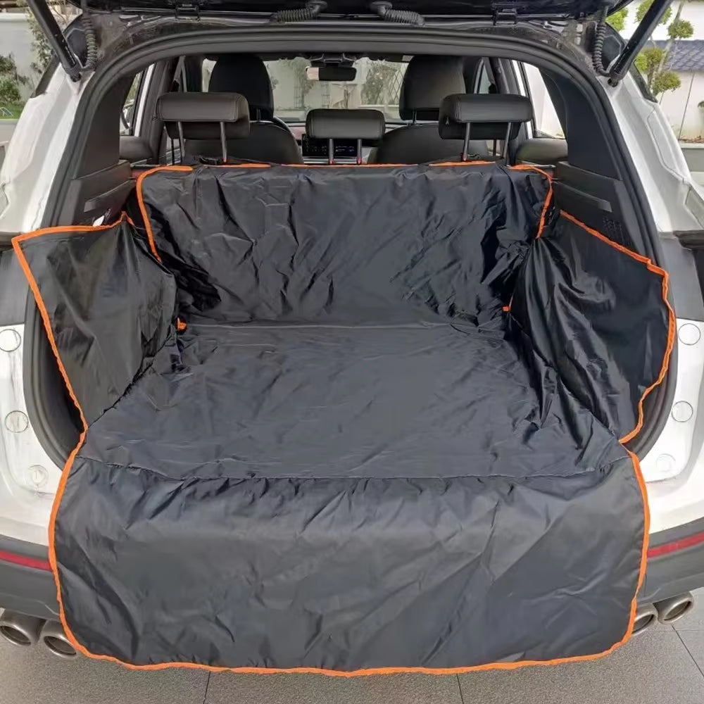 SUV Cargo Liner for Dogs Waterproof Trunk Dog Seat Cover Mat for Suvs Sedans Vans Large Size Universal Fit