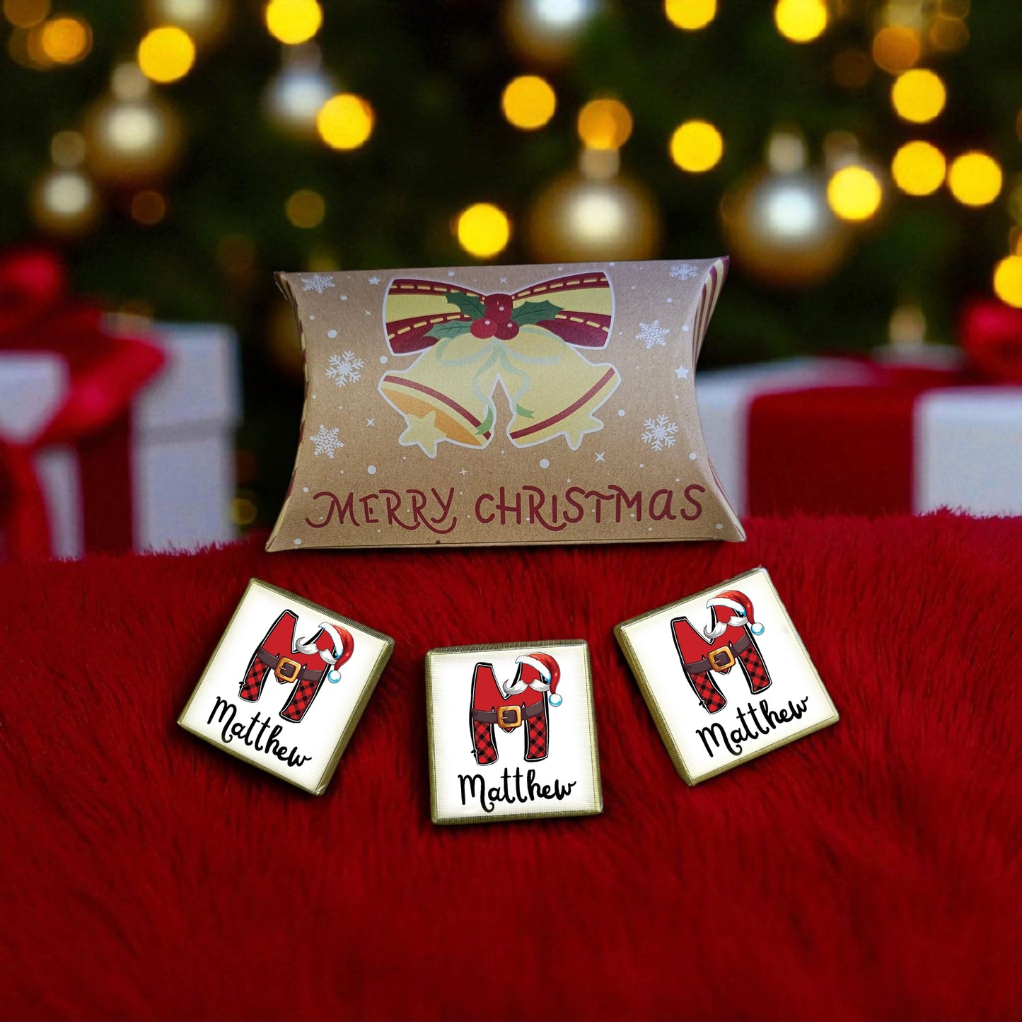 Custom Christmas Chocolate Gift Box