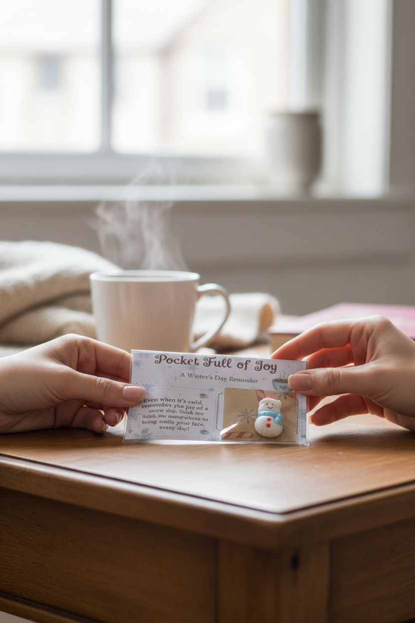 Christmas Pocket Magnet Card Set - Sweet Holiday Reminder Collection