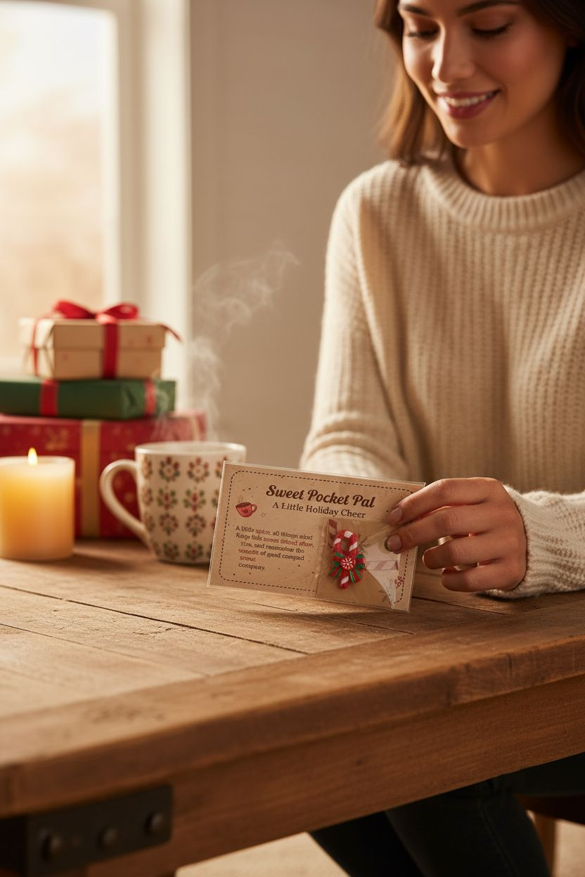 Christmas Pocket Magnet Card Set - Sweet Holiday Reminder Collection