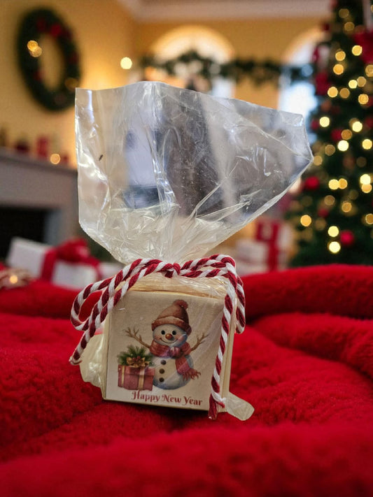 Personalized Christmas Chocolate & Festive Tag Set