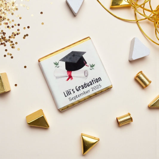 Personalized Graduation Chocolate Favor