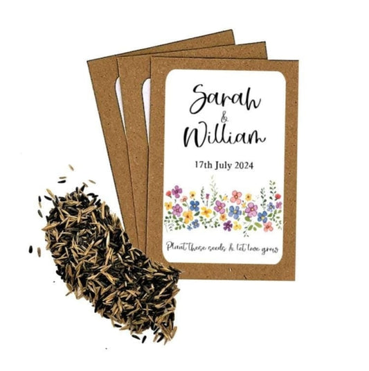 Title: Personalized Wedding Favours - Growing Memories