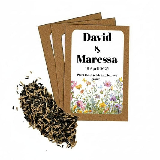 Personalized Wedding Favours - Growing Memories