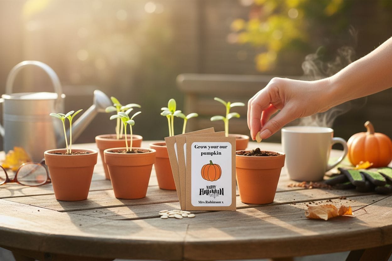 Personalized "Spooktacular Student" Pumpkin Seeds