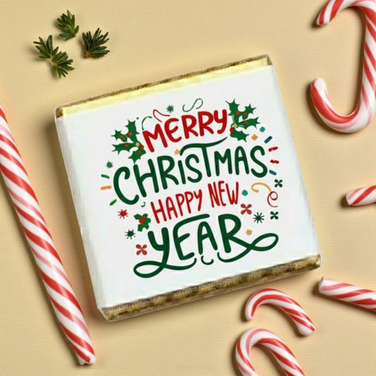 Personalized Christmas Milk Chocolate