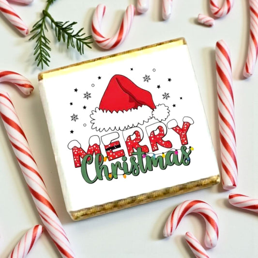 Personalized Christmas Milk Chocolate