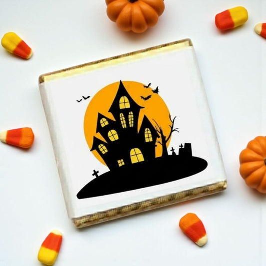 Personalized Halloween Themed Milk Chocolate