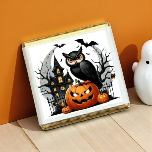 Personalized Halloween Themed Milk Chocolate
