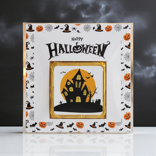 Personalized "Spooky Sweet" Halloween Card and Chocolate