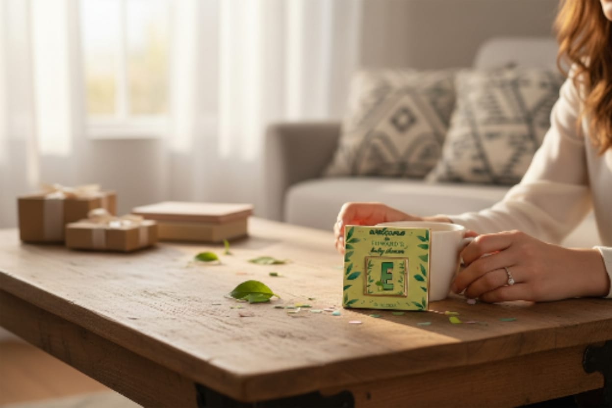 🦖 Cheerful Dinosaur Themed Personalized Card with Chocolate