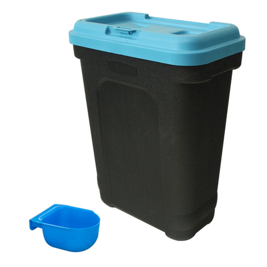 LARGE 15KG AIRTIGHT PET FOOD CONTAINER STORAGE BIN BOX CAT DOG BISCUIT DRY FEED